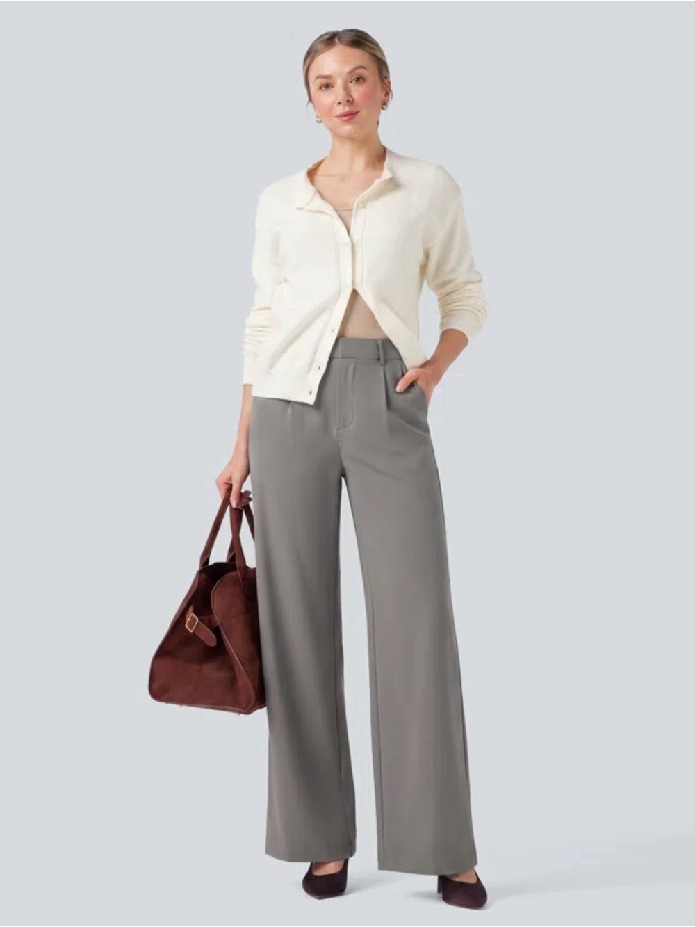 Halara DayStretch High Waisted Straight Leg Pants